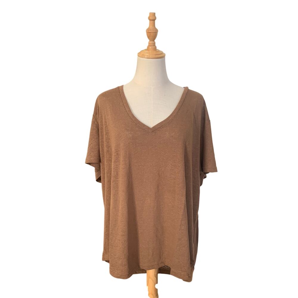 New Gap Linen Tee - Size XXL MSRP $29.99